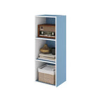 Libreria decorativa a 3 cubi, libreria aperta, organizer per giocattoli, orizzontale, verticale
