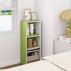 Libreria decorativa a 3 cubi, libreria aperta, organizer per giocattoli, orizzontale, verticale