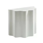 Set 2 tavolini da caffè in fibra di vetro, tavolino da salotto, tavolino d'appoggio, tavolino da cocktail, tavolino centrale, design a bordo ondulato, beige, nessun assemblaggio richiesto