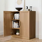 Mobile contenitore in legno venato nero (36x31x16)
