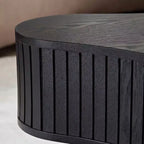 Tavolini da caffè moderni con design a nido, tavolini laterali rotondi a 2 ripiani, facili da montare per soggiorno/camera da letto/balcone/giardino