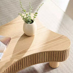 Tavolini da caffè moderni con design a nido, tavolini laterali rotondi a 2 ripiani, facili da montare per soggiorno/camera da letto/balcone/giardino