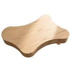 Tavolini da caffè moderni con design a nido, tavolini laterali rotondi a 2 ripiani, facili da montare per soggiorno/camera da letto/balcone/giardino