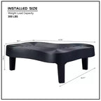 Tavolini da caffè moderni con design a nido, tavolini laterali rotondi a 2 ripiani, facili da montare per soggiorno/camera da letto/balcone/giardino