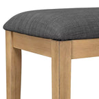 Set da pranzo allungabile con panca e 4 sedie