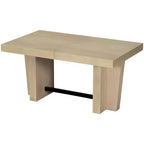 Set da pranzo allungabile con panca e 4 sedie