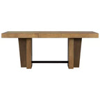 Set da pranzo allungabile con panca e 4 sedie