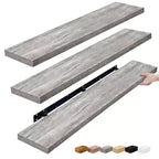 Sorbus 3 Pack 55 Inch Wall Mounted Floating Shelves - for Bathroom, Wall Decor for Bedroom, Kitchen, Living Room, Book Storage