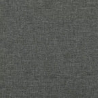 Struttura letto in tessuto di poliestere grigio scuro, compensato, legno composito, King