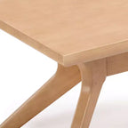 Tavolino da caffè rettangolare con gambe incrociate (40in x 20in / 1020mm x 510mm)