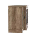 Credenza a 4 ante con vano a giorno a specchio 60,4 L 18,2 P 29,3 H
