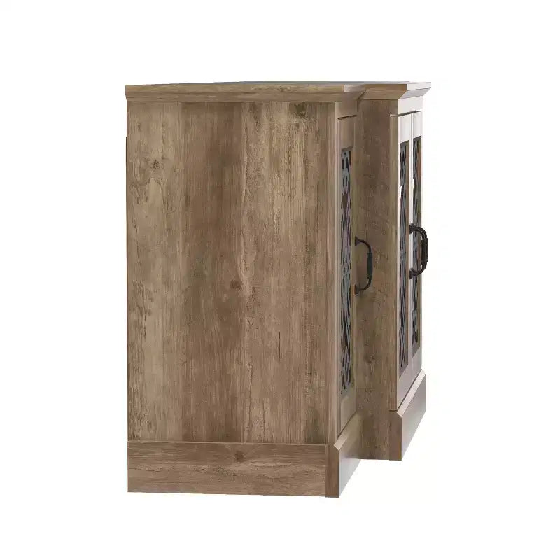 Credenza a 4 ante con vano a giorno a specchio 60,4 L 18,2 P 29,3 H